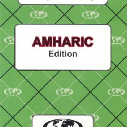 EnglishAmharic  AmharicEnglish WordtoWord