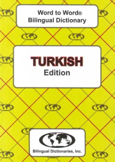 EnglishTurkish  TurkishEnglish WordtoWord