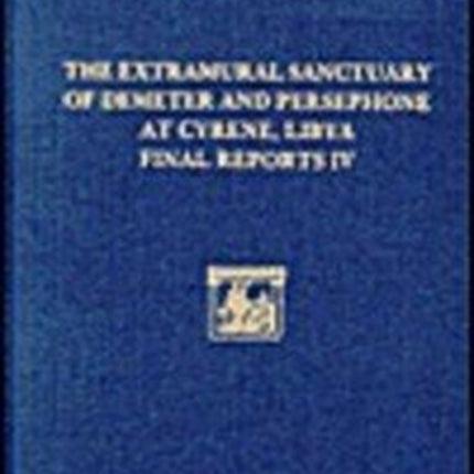 The Extramural Sanctuary of Demeter and Persepho