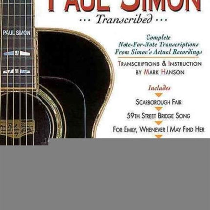 Paul Simon - Transcribed