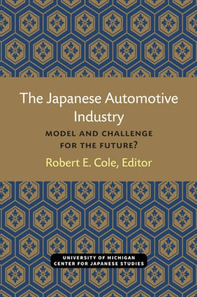 The Japanese Automotive Industry  Model and