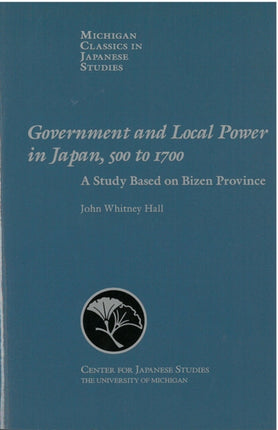 Government and Local Power in Japan 5001700