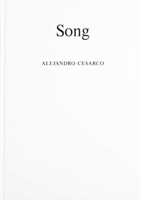 Alejandro Cesarco: Song