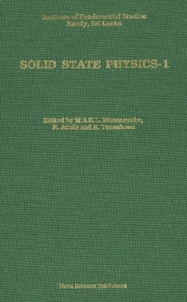 Solid State Physics 1