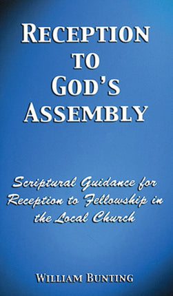 Reception To Gods Assembly