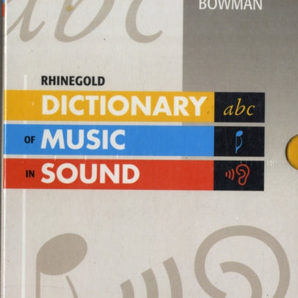 Dictionary Of Music In Sound