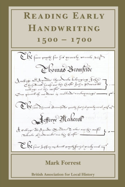 Reading Early Handwriting 15001700