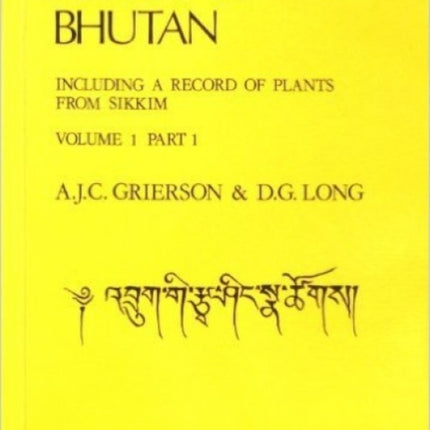 Flora of Bhutan: Volume 1, Part 1