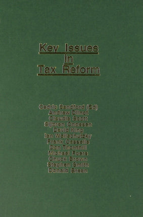 Key Issues in Tax Reform