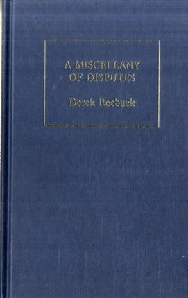 A Miscellany of Disputes