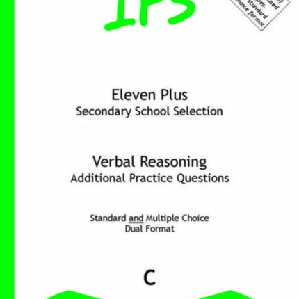 Eleven Plus / Secondary School Selection Verbal Reasoning - Additional Practice Questions: Bk. C