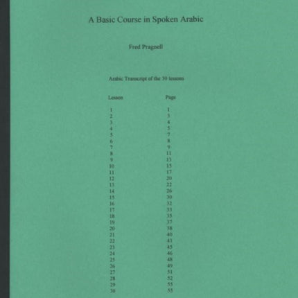 Arabic in Action: A Basic Course in Spoken Arabic