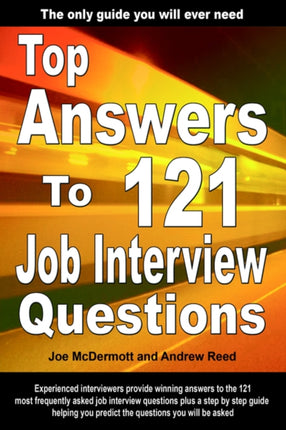 Top Answers to 121 Job Interview Questions
