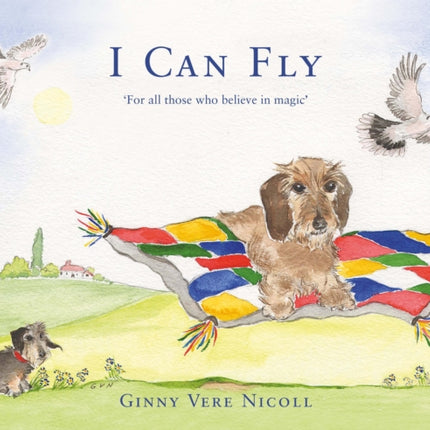 'I CAN FLY': Nutmeg The Flying Puppy