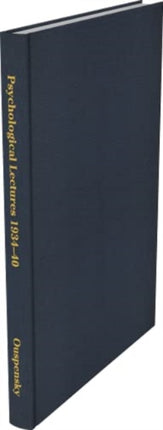 Psychological Lectures 19341940