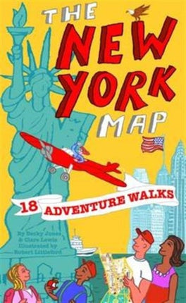 Adventure Walks New York Map: Sightseeing Walks for Families