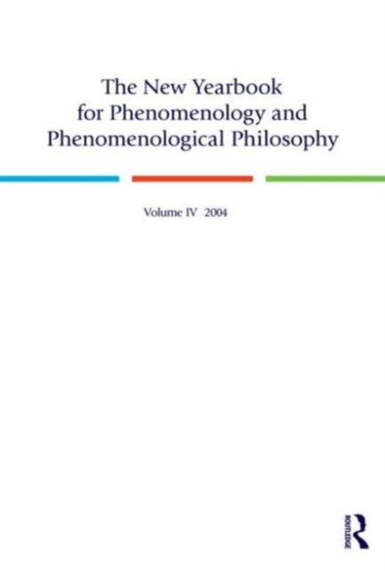 The New Yearbook for Phenomenology and Phenomenological Philosophy v. 4