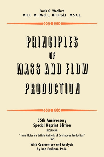 Principles of Mass and Flow Production