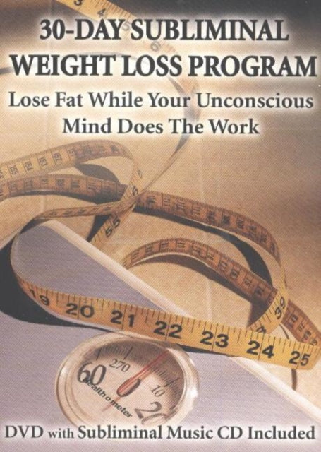 30-Day Subliminal Weight Loss Program NTSC DVD: Lose Fat While Your Unconscious Mind Does the Work