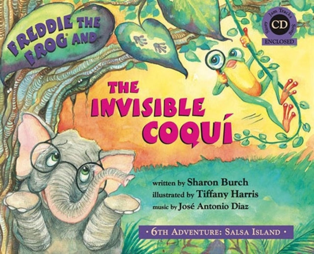 Freddie the Frog and the Invisible Coqui 6th Adventure Salsa Island