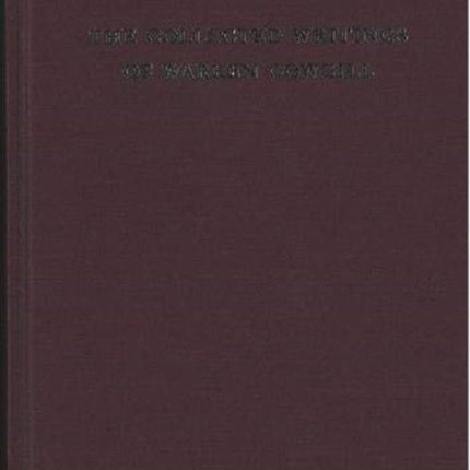 The Collected Writings of Warren Cowgill