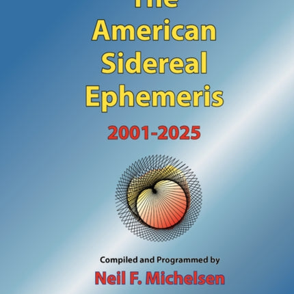The American Sidereal Ephemeris 20012025