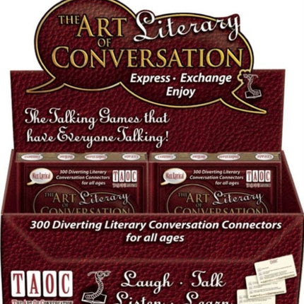 Art of Conversation 12 Copy Display  Literary