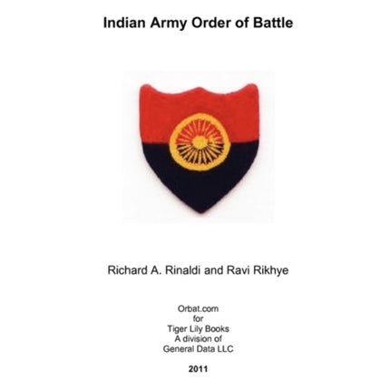 Indian Army Order of Battle