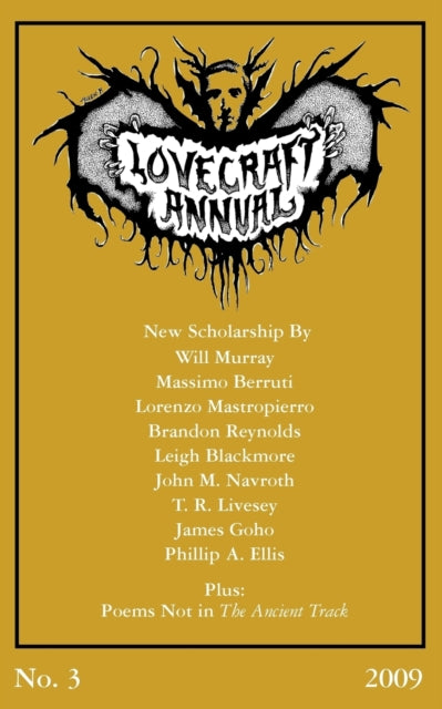 Lovecraft Annual No 3 2009
