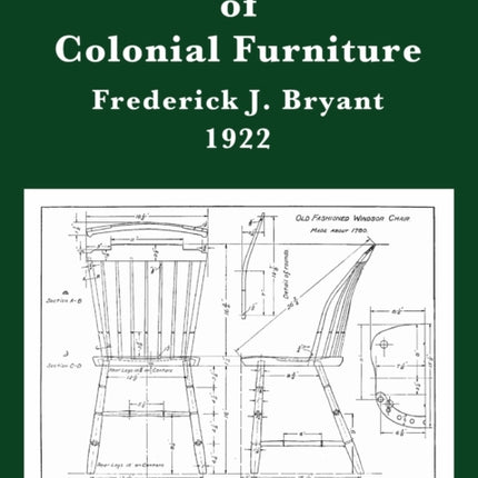 Working Drawings of Colonial Furniture