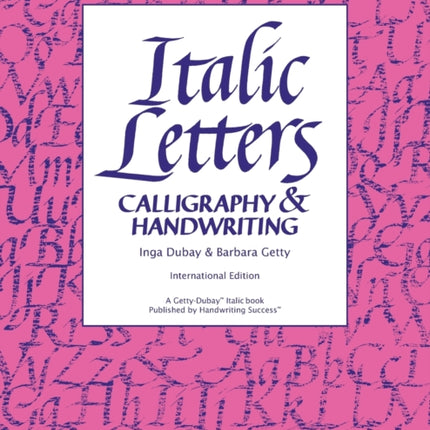 Italic Letters Handwriting  Calligraphy Calligraphy  Handwriting