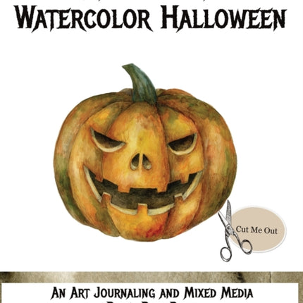 Cut and Collage Watercolor Halloween
