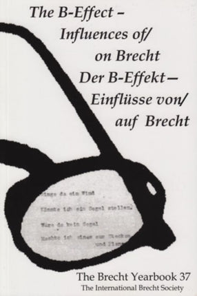 The Brecht Yearbook  Das BrechtJahrbuch 37
