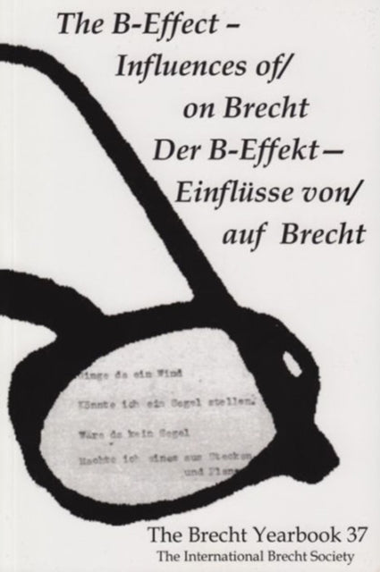 The Brecht Yearbook  Das BrechtJahrbuch 37