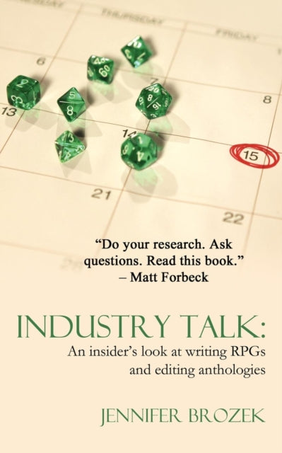 Industry Talk An Insiders Look at Writing Rpgs