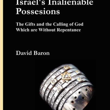 Israels Inalienable Possessions