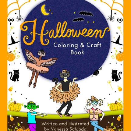 Halloween Coloring  Craft Book