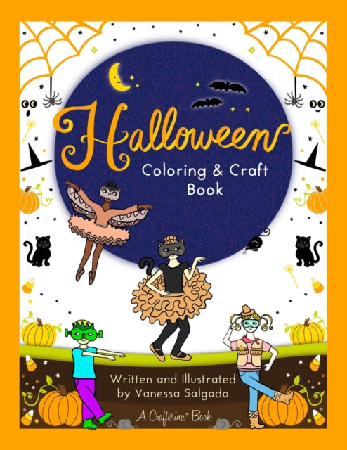 Halloween Coloring  Craft Book