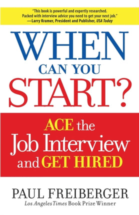 When Can You Start Ace the Job Interview and Get