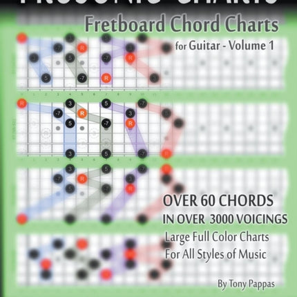 Fretboard Chord Charts for Guitar  Volume 1