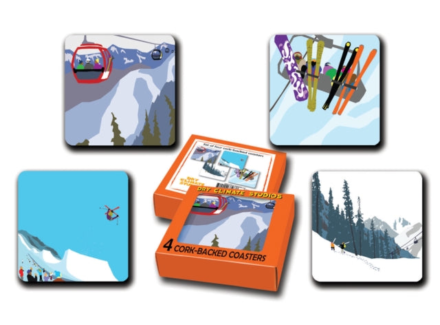 Rocky Mountain Winter Coaster Set Alphabet Cities