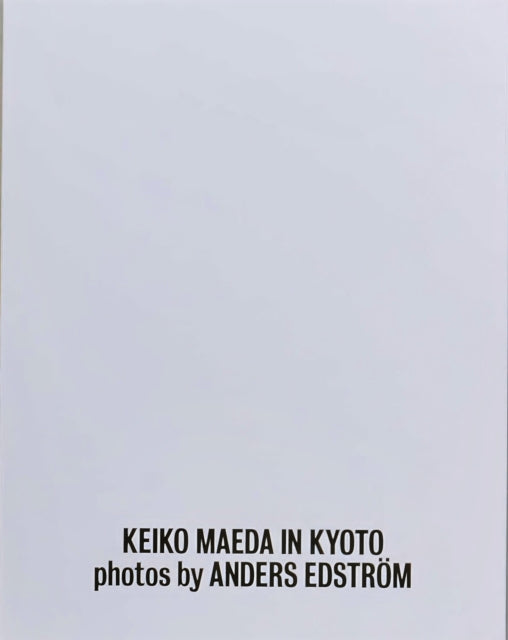 Keiko Maeda in Kyoto