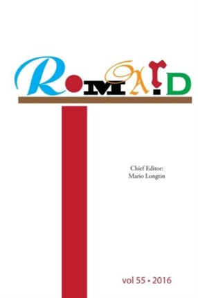 ROMARD Volume 56/57. Early English Drama: New Research in Archives, Authorship and Performance