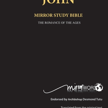 The Gospel of John Mirror Study Bible