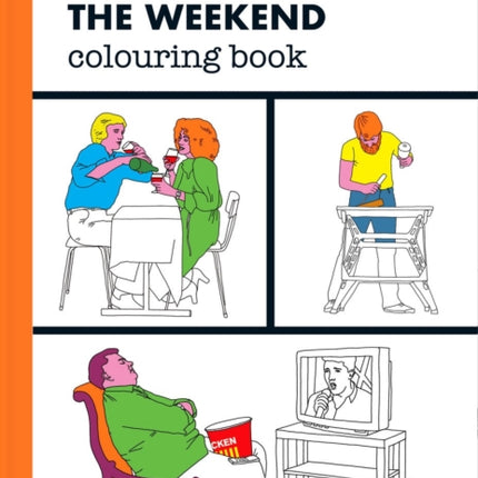 Modern Toss The Weekend Colouring Book