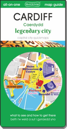 Cardiff  legendary city map guide of what to see