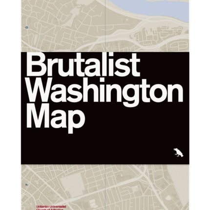 Brutalist Washington Map