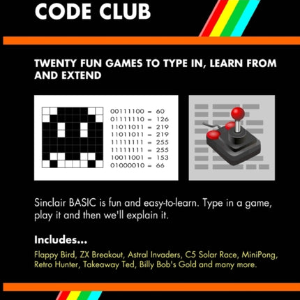 ZX Spectrum Games Code Club Twenty fun games to code and learn