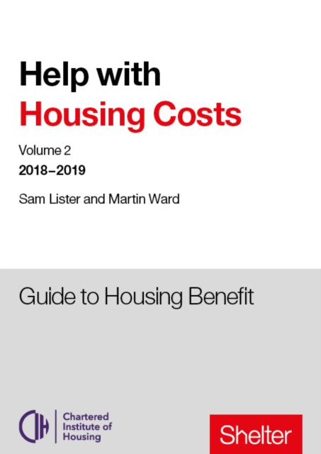 Help With Housing Costs Volume 2