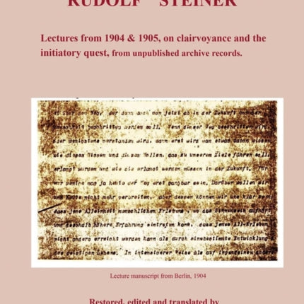 Two Gems from Rudolf Steiner